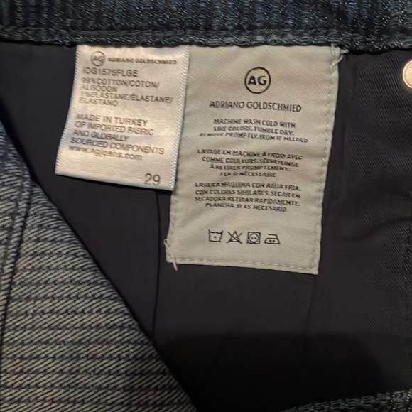 AG Adriano Goldschmied EX-Boyfriend Slim FIT Tapered Leg Jean, Foliage, 29 - Picture 7 of 8